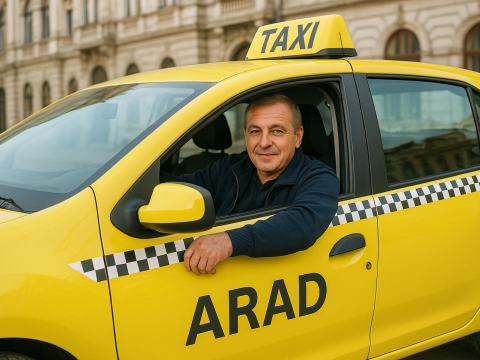 122 autorizații taxi, disponibile în Arad!