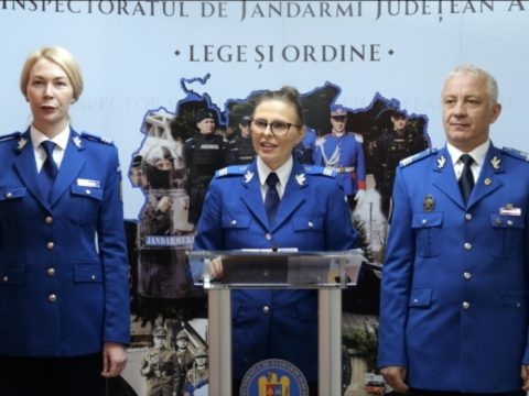 Conferință de presă la Jandarmeria Arad – 07.11.2025